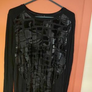 Black long sleeve shirt